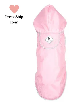 Seattle Slicker Jacket in Pink (Drop-Ship)