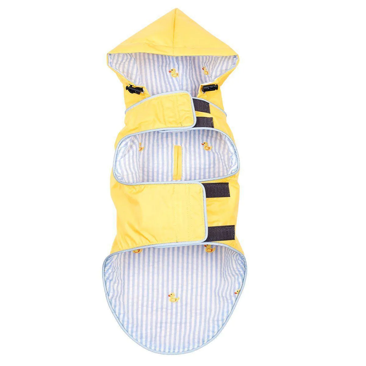 Seattle Slicker Yellow Rubber Duck Dog Jacket