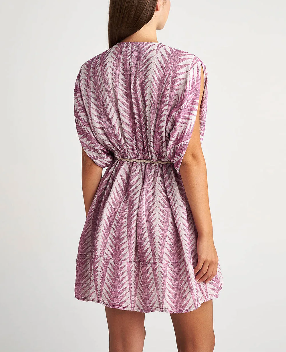 SHORT KIMONO DRESS "FINIKAS"