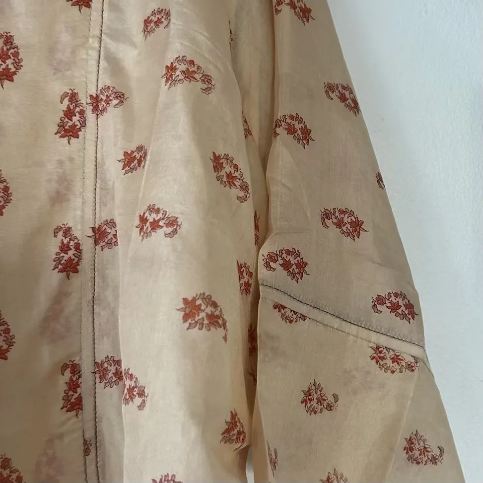 Short Silk Kimono – Shell