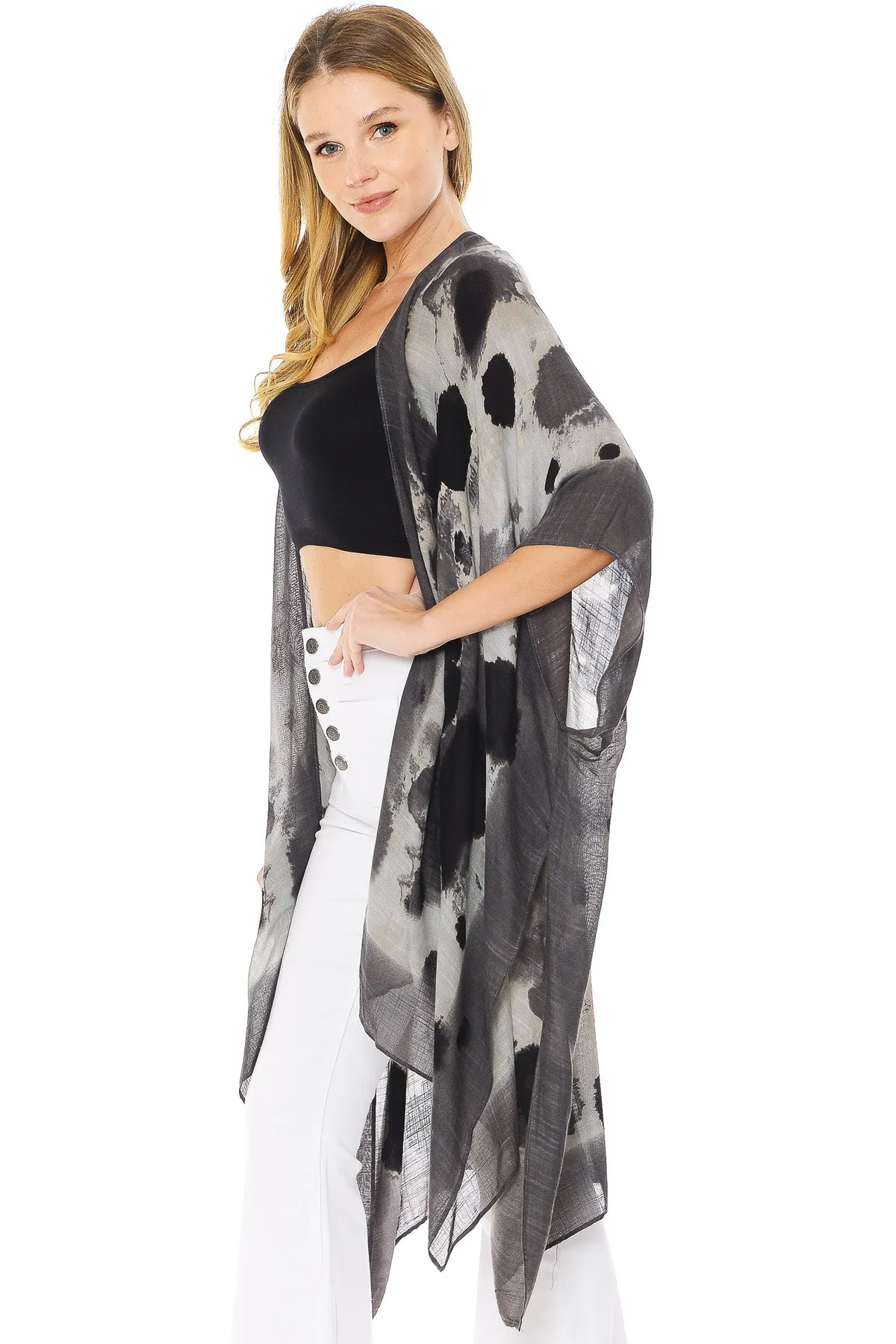 Smoky Quartz Kimono