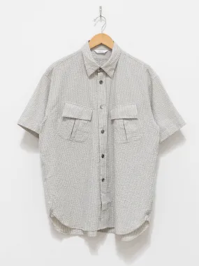 S/S Fatigue Shirt - Natural Stripe