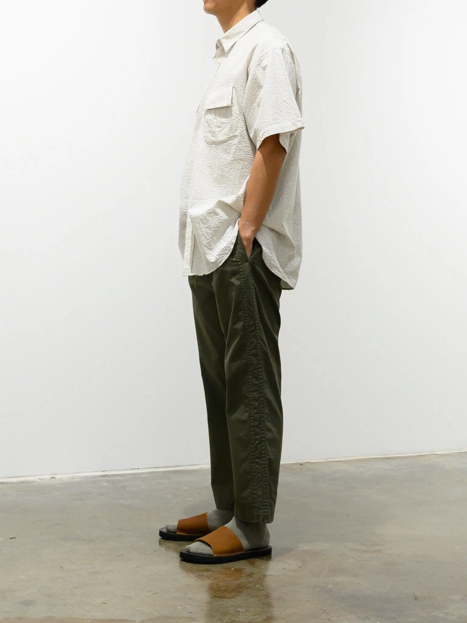 S/S Fatigue Shirt - Natural