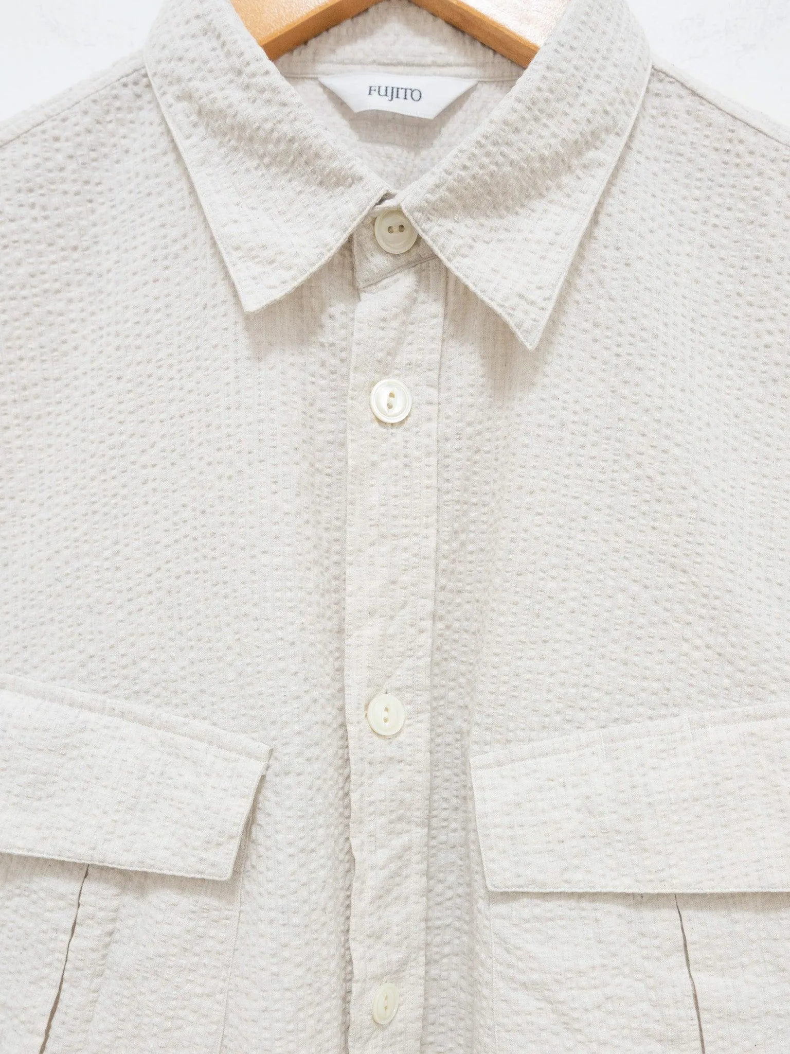 S/S Fatigue Shirt - Natural