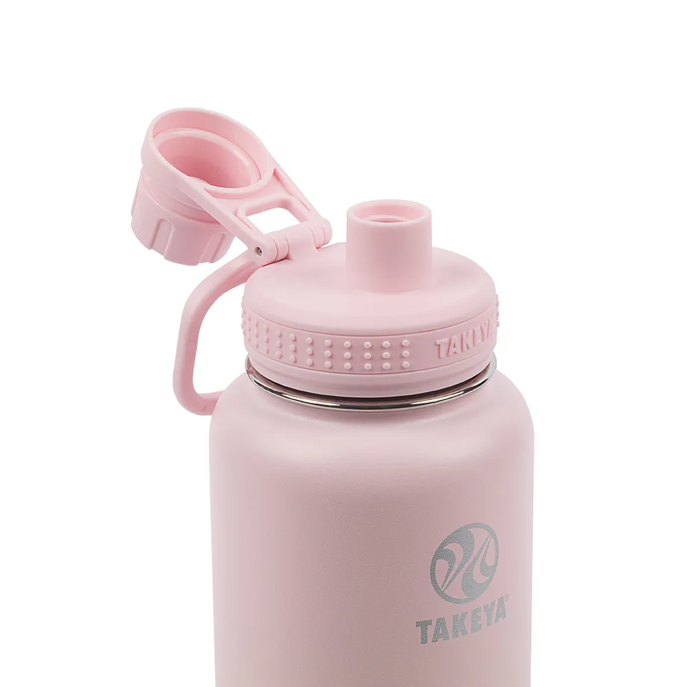 Takeya Actives Insulated Bottle 950 ml Bright Pink/Blush | Buy Takeya Actives Insulated Bottle 950 ml Bright Pink/Blush here | Outnorth