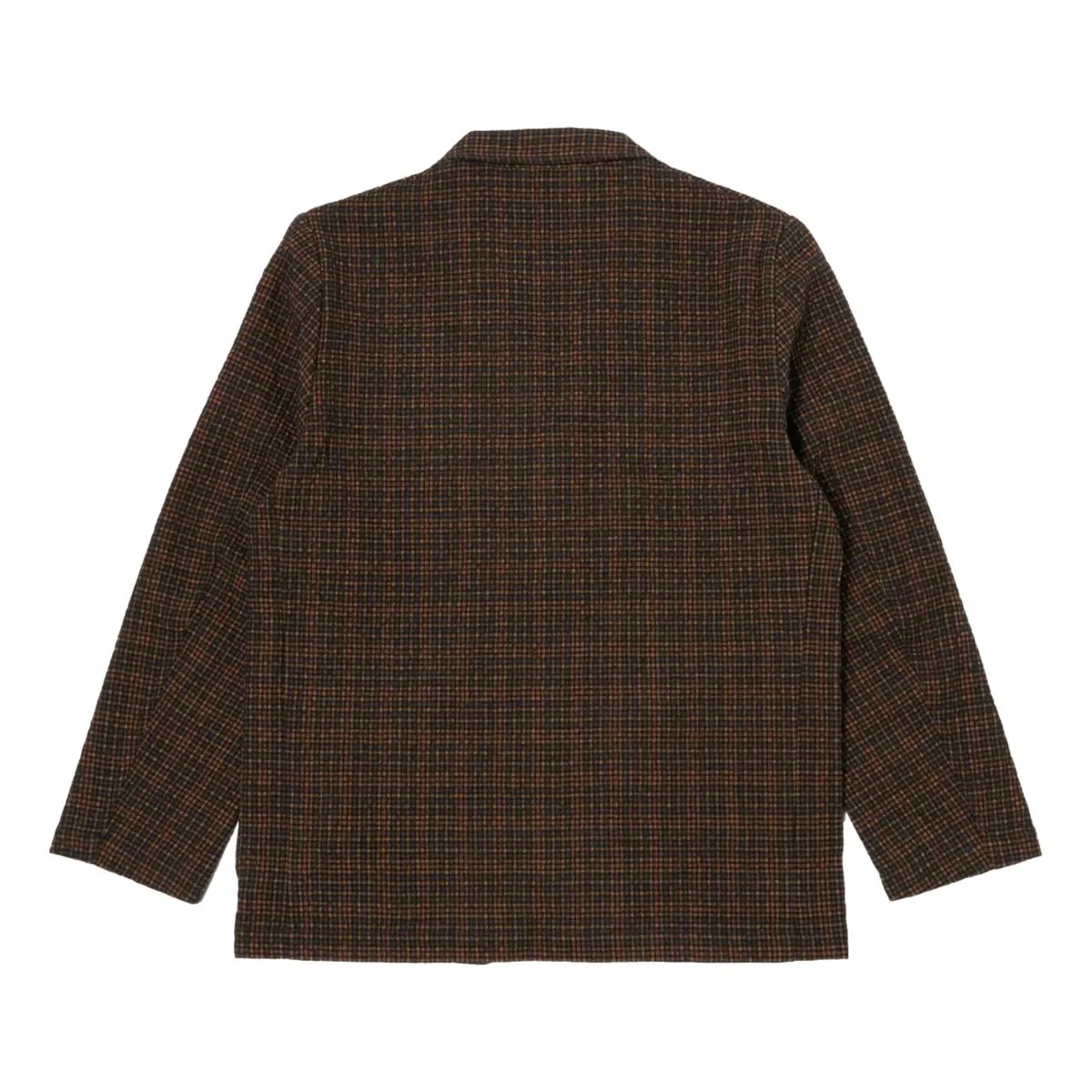 Three Button Jacket Black Olive Albuquerque Check