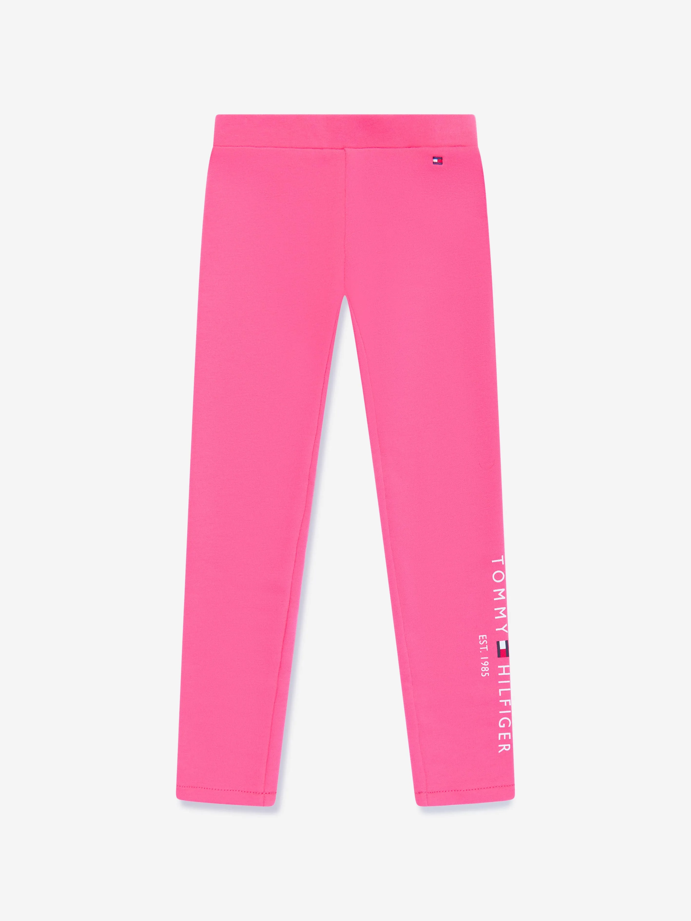 Tommy Hilfiger Girls Essential Leggings Set in Pink