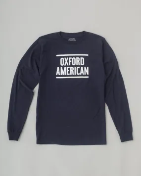 Unisex New Logo Longsleeve T-Shirt - Navy Blue