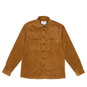 Wax London : Whiting Overshirt in Jumbo Cord