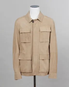 Werner Christ Suede Field Jacket - Beige