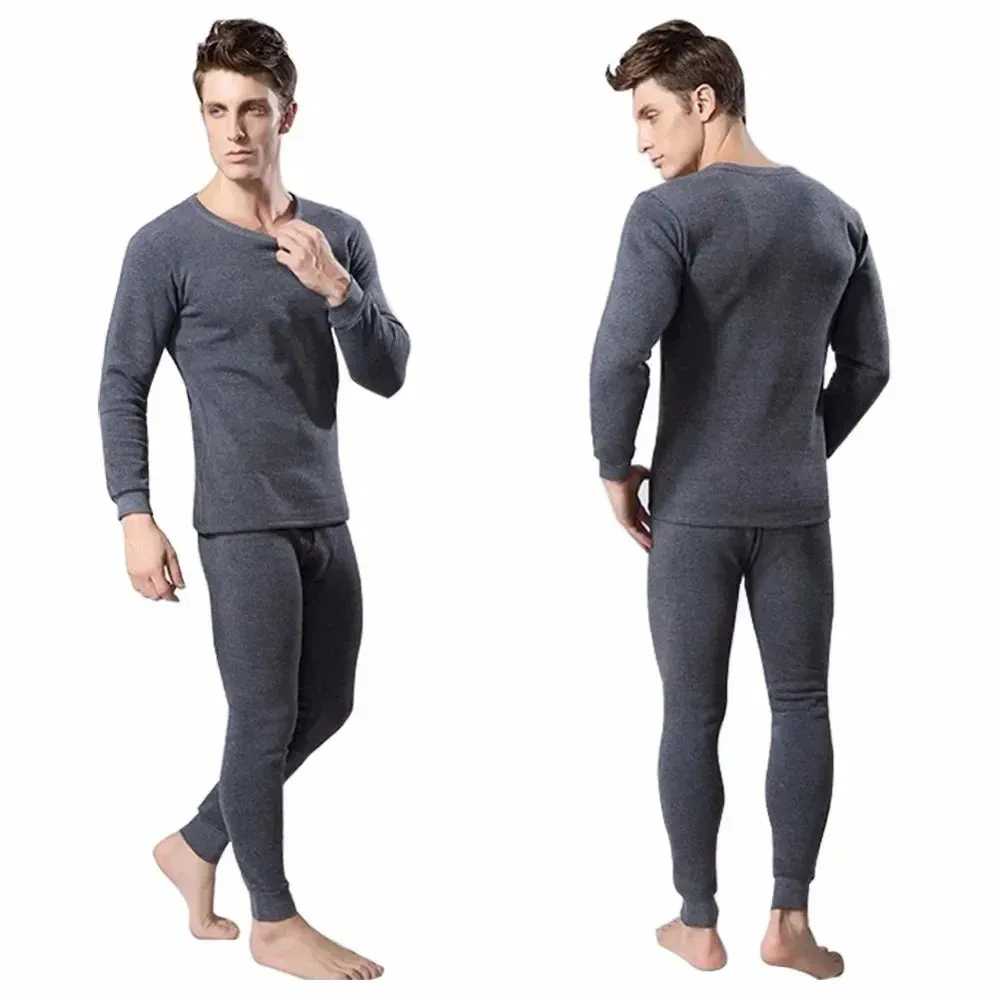 Winter Thermal Underwear for Men - Cozy & Warm