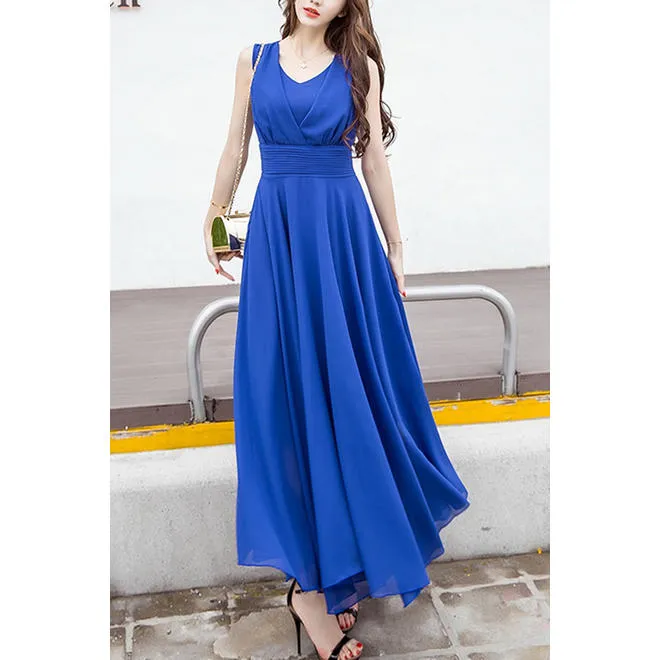 Women Scoop Neck Swing Party Dress - C282ZWD