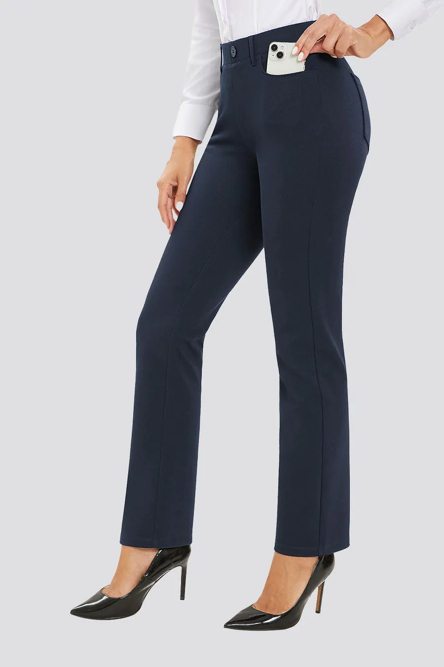 Women's Business Casual Work Pants | Straight 30''