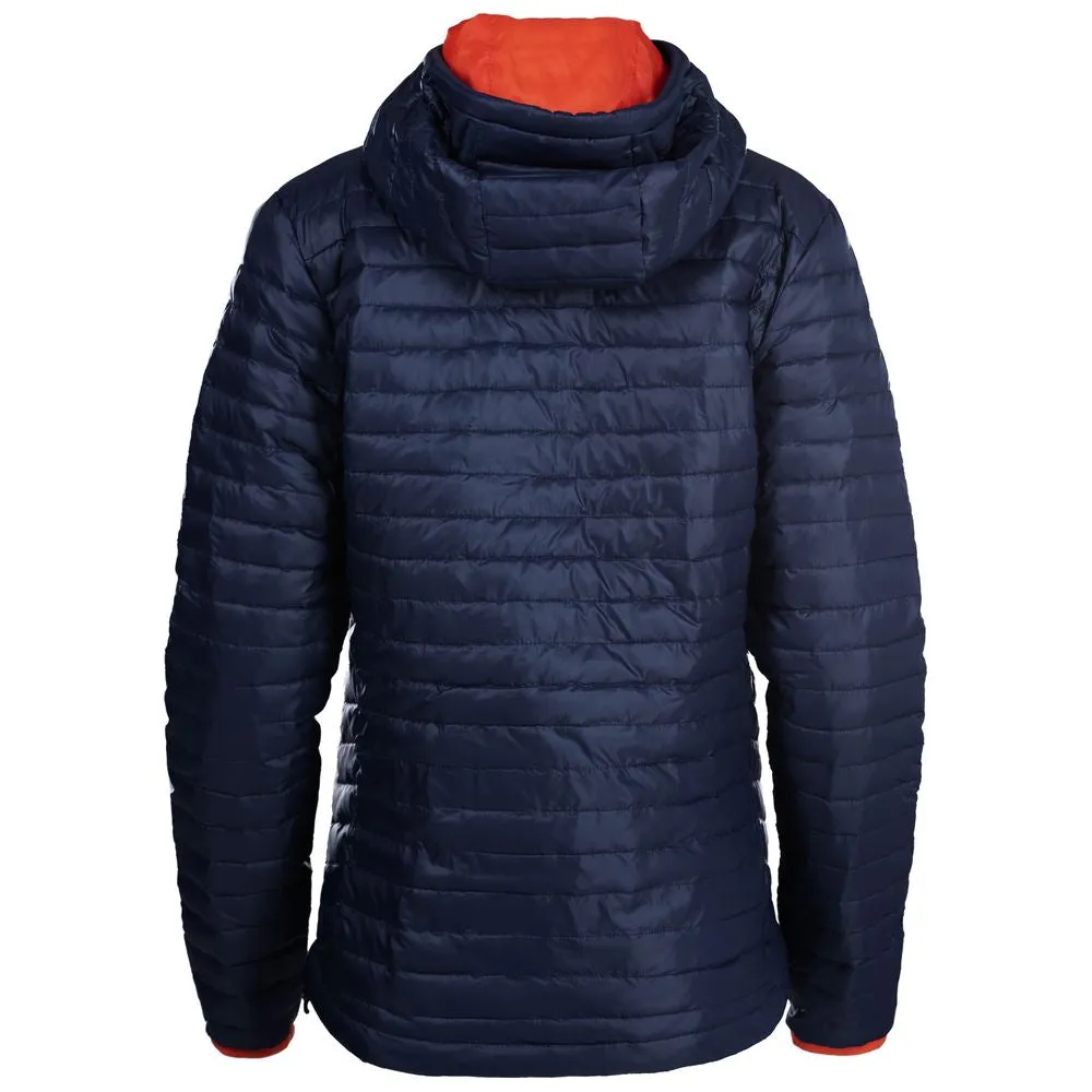 Womens Merino Wool Insulated Jacket (Navy/Orange)