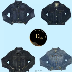 Y2K Vintage Denim Jacket – Classic Throwback Vibes (GRV-10-144)