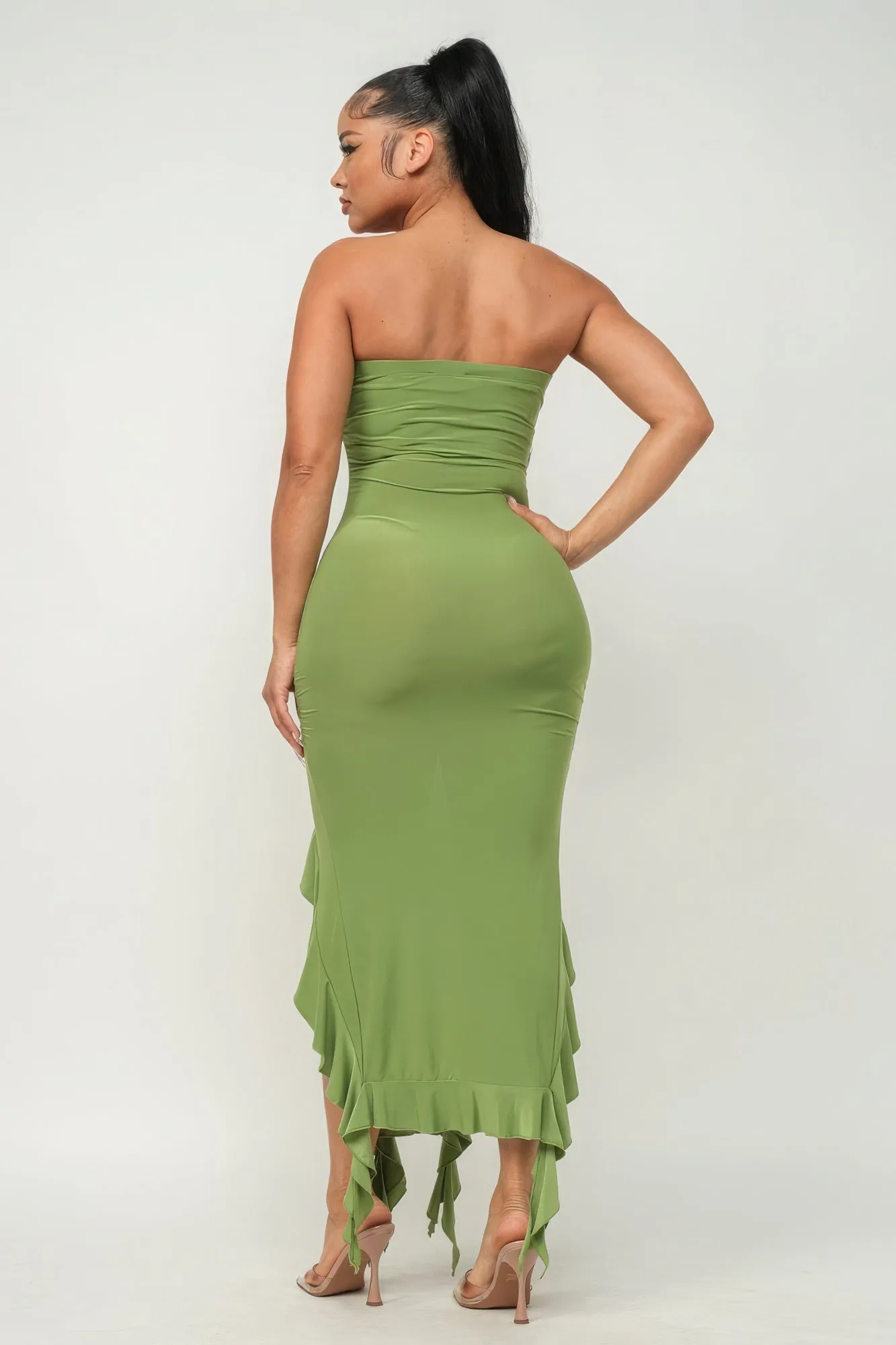 You Wish | Ruffle Tube Dress 4 Colors