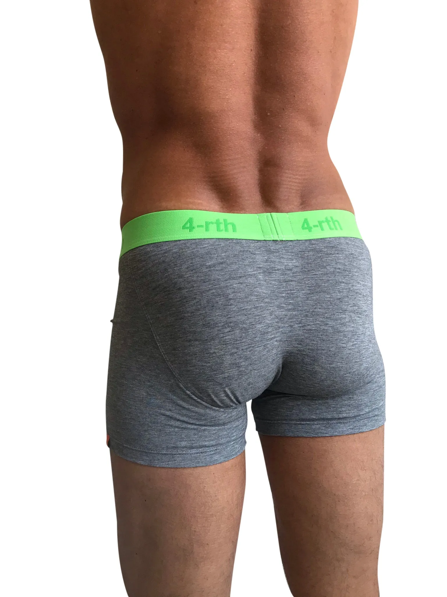 Zen Boxer Brief (Steel Heather Grey)